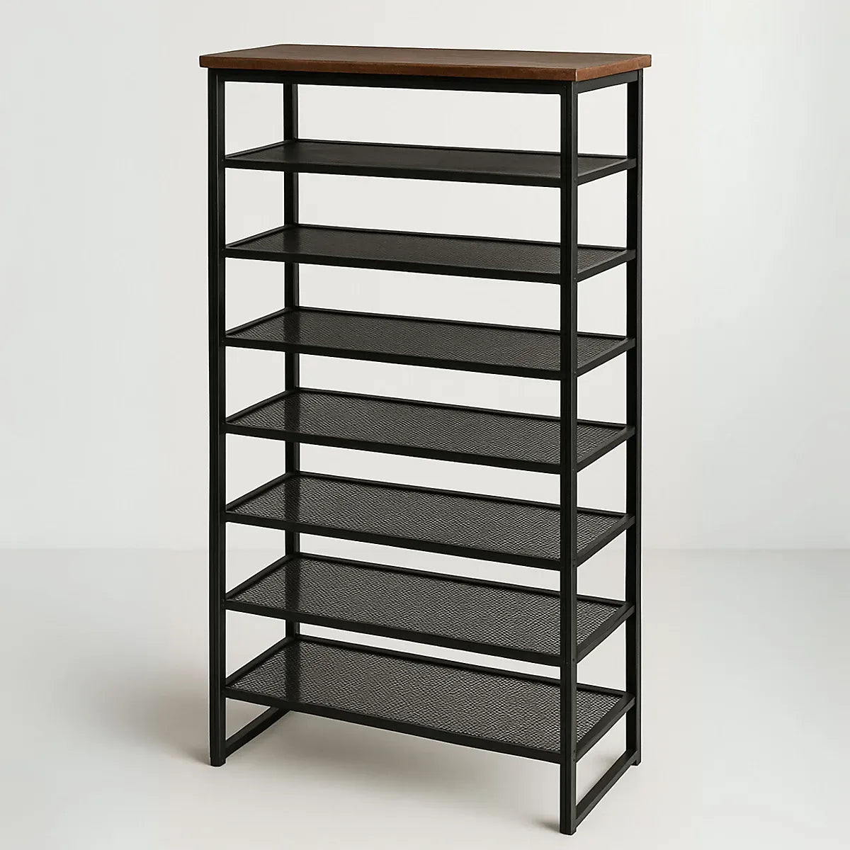 8 Tier Shoe Rack With Detachable Mesh For Home Organization-Furniture Kingdom